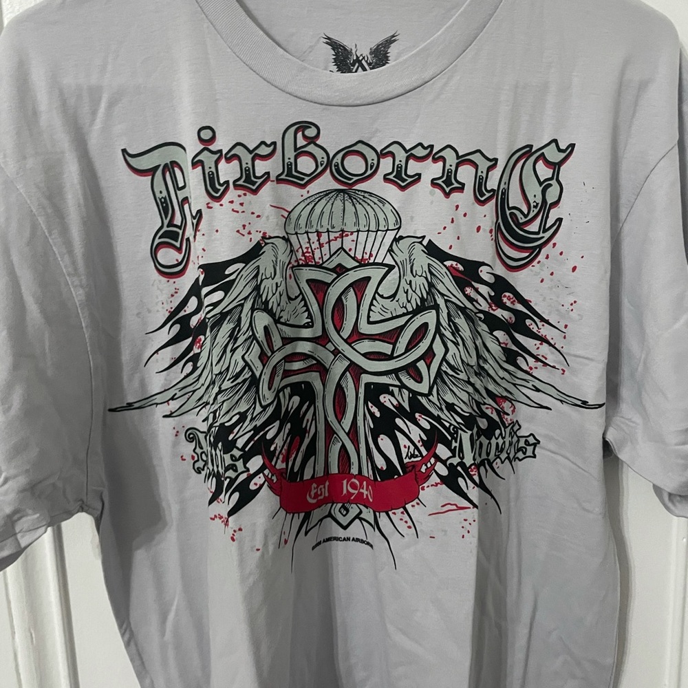 NWOT Airborne Grey Apprime L